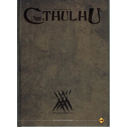 L'Appel de Cthulhu - Livre de Base 30e Anniversaire (jdr 6ème édition en VF) 001