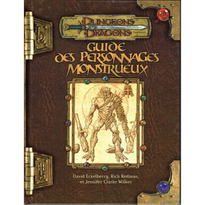 Guide des Personnages Monstrueux (jdr Dungeons & Dragons 3.0 en VF) 002
