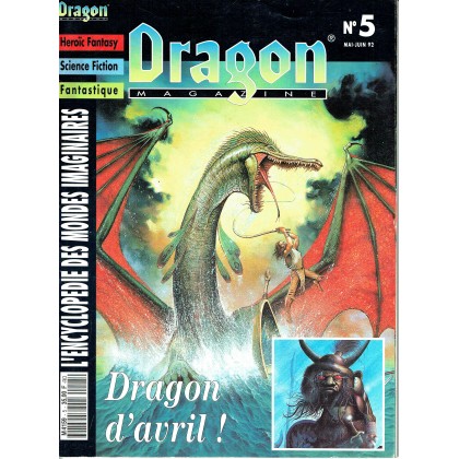 Dragon Magazine N° 5 (L'Encyclopédie des Mondes Imaginaires) 001