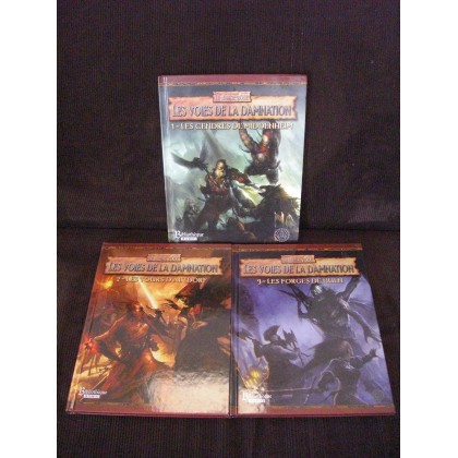 Les Voies de la Damnation - La Trilogie complète (Warhammer jdr 2ème édition en VF) L081