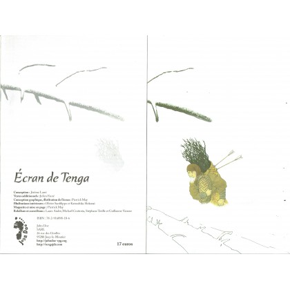 Tenga - Ecran & livret (jdr éditions John Doe en VF) 001