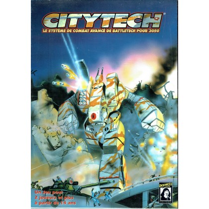 Citytech - Système de combat avancé (jeu de stratégie Battletech en VF) 001