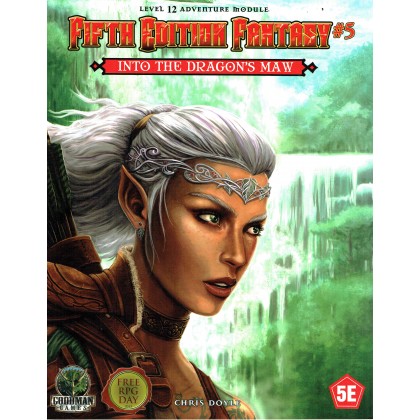 Fifth Edition Fantasy Nr. 5 - Into the Dragon's Maw (jdr compatible D&D 5 en VO) 001