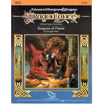 Dragonlance - DL2 Dragons of Flame (jdr AD&D 1ère édition)