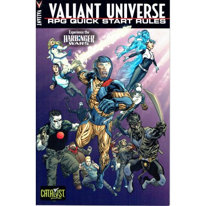 Valiant Universe - RPG Quick Start Rules (kit découverte jdr en VO) 001