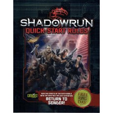 Shadowrun V4 & Battletech A Time of War - RPG Quick-Start Rules (kits découverte jdr en VO)