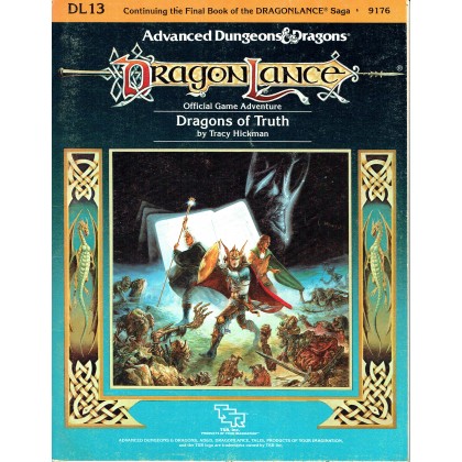 Dragonlance - DL13 Dragons of Truth (jdr AD&D 1ère édition) 001