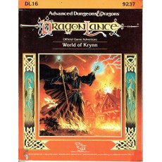 Dragonlance - DL16 World of Krynn (jdr AD&D 1ère édition)