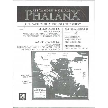 Phalanx - The Great Battles of Alexander Deluxe (Module wargame GMT en VO) 001