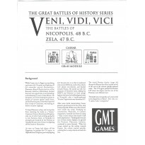 Veni, Vidi, Vici - The Great Battles of History Series (module wargame de GMT)