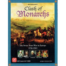 Clash of Monarchs - The Seven Years War in Europe (wargame GMT)