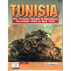Tunisia - The Tunisian Theater of Operations, November 1942 to May 1943 (wargame The Gamers)