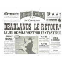 Crimson Post N° 1 - Kit d'introduction (jdr Deadlands Reloaded en VF)