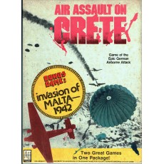 Air Assault on Crete + Invasion of Malta (wargame Avalon Hill en VO)