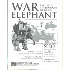 War Elephant - SPQR Battle Module (wargame de GMT en VO)