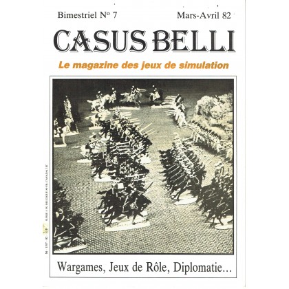 Casus Belli N° 7 (magazine de jeux de simulation) 001