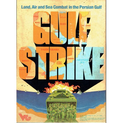 Gulf Strike (wargame 1st edition de Victory Games en VO) 001