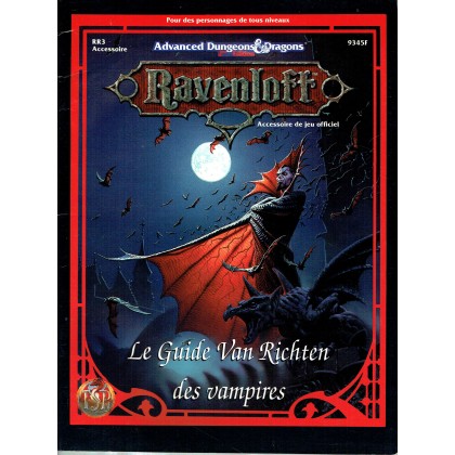 Ravenloft - RR3 Le Guide Van Richten des Vampires (jdr AD&D 2ème édition en VF) 002