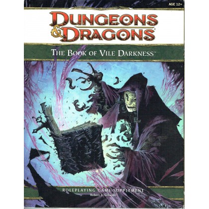 The Book of Vile Darkness (jdr Dungeons & Dragons 4 en VO) 001