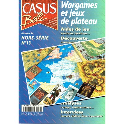 Casus Belli N° 13 Hors-Série - Wargames et Jeux de plateau (magazine de jeux de simulation) 002