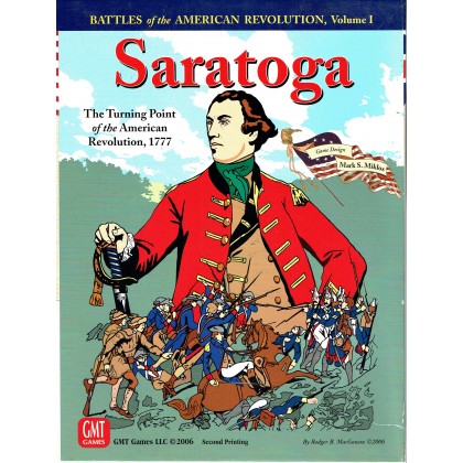 Saratoga 1777 - Battles for the American Revolution I (wargame GMT en VO) 001