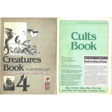 Lot Livres Creatures Book & Cults Book (rpg Runequest en VO)