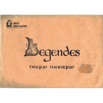 Légendes - Disque Magique (jdr de Jeux Descartes en VF) 001