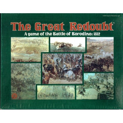The Great Redoubt - The Battle of Borodino 1812 (wargame Yaquinto en VO) 001