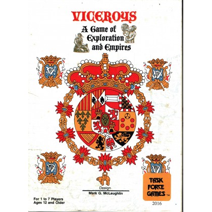 Viceroys - A Game of Exploration and Empires (jeu Task Force Games en VO) 001