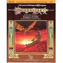 Dragonlance - DL12 Dragons of Faith (jdr AD&D 1ère édition en VO)