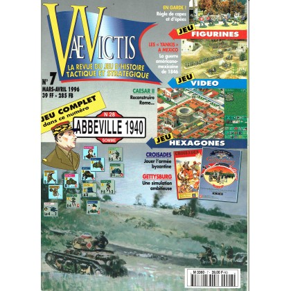 Vae Victis N° 7 (La revue du Jeu d'Histoire tactique et stratégique) 001