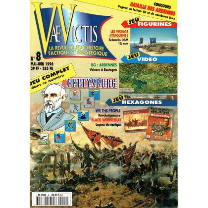 Vae Victis N° 8 (La revue du Jeu d'Histoire tactique et stratégique) 001