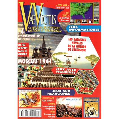 Vae Victis N° 4 (La revue du Jeu d'Histoire tactique et stratégique) 001