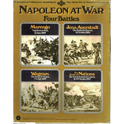 Napoleon at War - Four Battles (wargame SPI en VO) 001