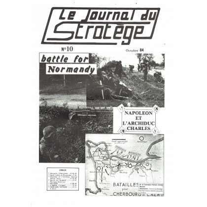Le Journal du Stratège N° 10 (revue de jeux d'histoire & de wargames) 001