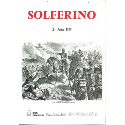 Solferino - 24 juin 1859 (wargame Jeux Descartes en VF) 001