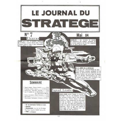 Le Journal du Stratège N° 7 (revue de jeux d'histoire & de wargames) 001