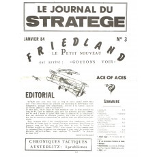 Le Journal du Stratège N° 3 (revue de jeux d'histoire & de wargames)