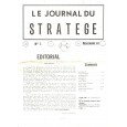 Le Journal du Stratège N° 1 (revue de jeux d'histoire & de wargames) 001