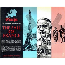 Série Europa - The Fall of France - The Campaign in France, 1940 (wargame GDW en VO)