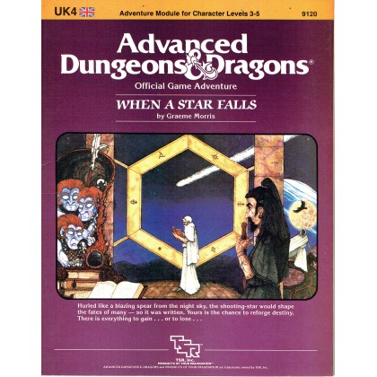 UK4 When a Star Falls (jdr AD&D 1ère édition en VO) 004