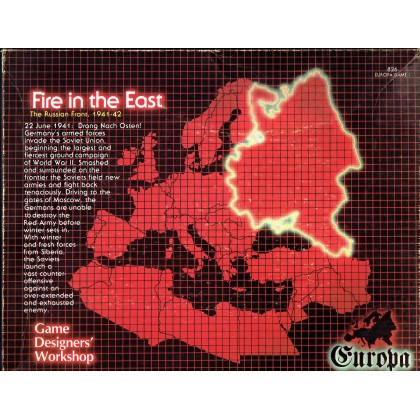 Série Europa - Fire in the East - The Russian Front 1941-1942 (wargame GDW en VO) 002