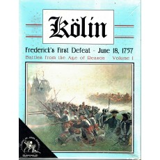Kölin - Frederick's First Defeat - June 18, 1757 (wargame Clash of Arms en VO)