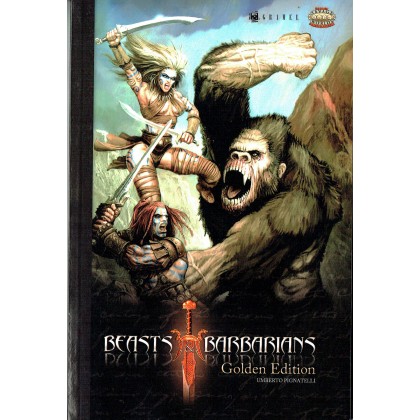 Beasts & Barbarians - Golden Edition (livre de base jdr Savage Worlds en VO) 001