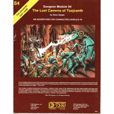 S4 The Lost Caverns of Tsojcanth (jdr AD&D 1ère édition en VO)