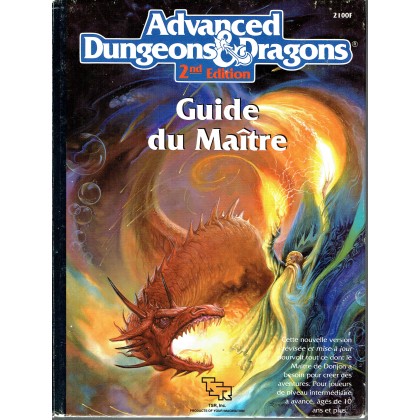 Guide du Maître (jeu de rôle AD&D 2ème édition en VF) 011