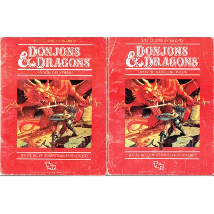 Donjons & Dragons - Manuel des Joueurs & Livret du Maître du Donjon (jdr D&D en VF) 001