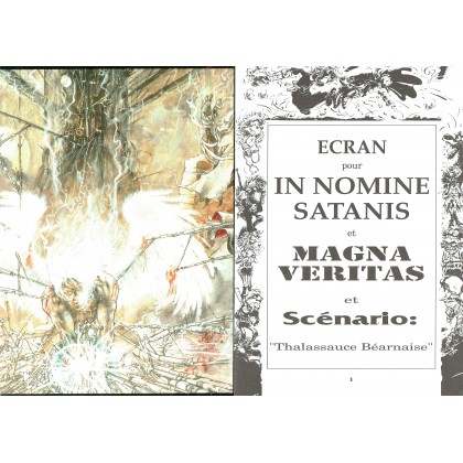 In Nomine Satanis / Magna Veritas - Ecran de Jeu & livret (jdr 2ème édition en VF) 002