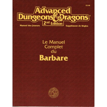 Le Manuel Complet du Barbare (jdr AD&D 2ème édition en VF) 001