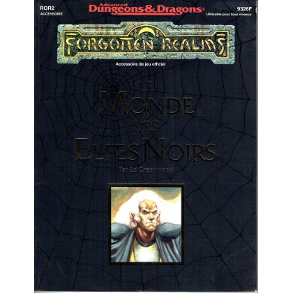 ROR2 Le Monde des Elfes Noirs (jdr AD&D 2 Forgotten Realms en VF) 006